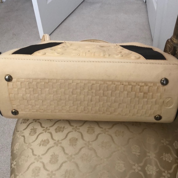 Vintage Hand Tooled Mayan God Purse Mexico - Picture 7 of 8